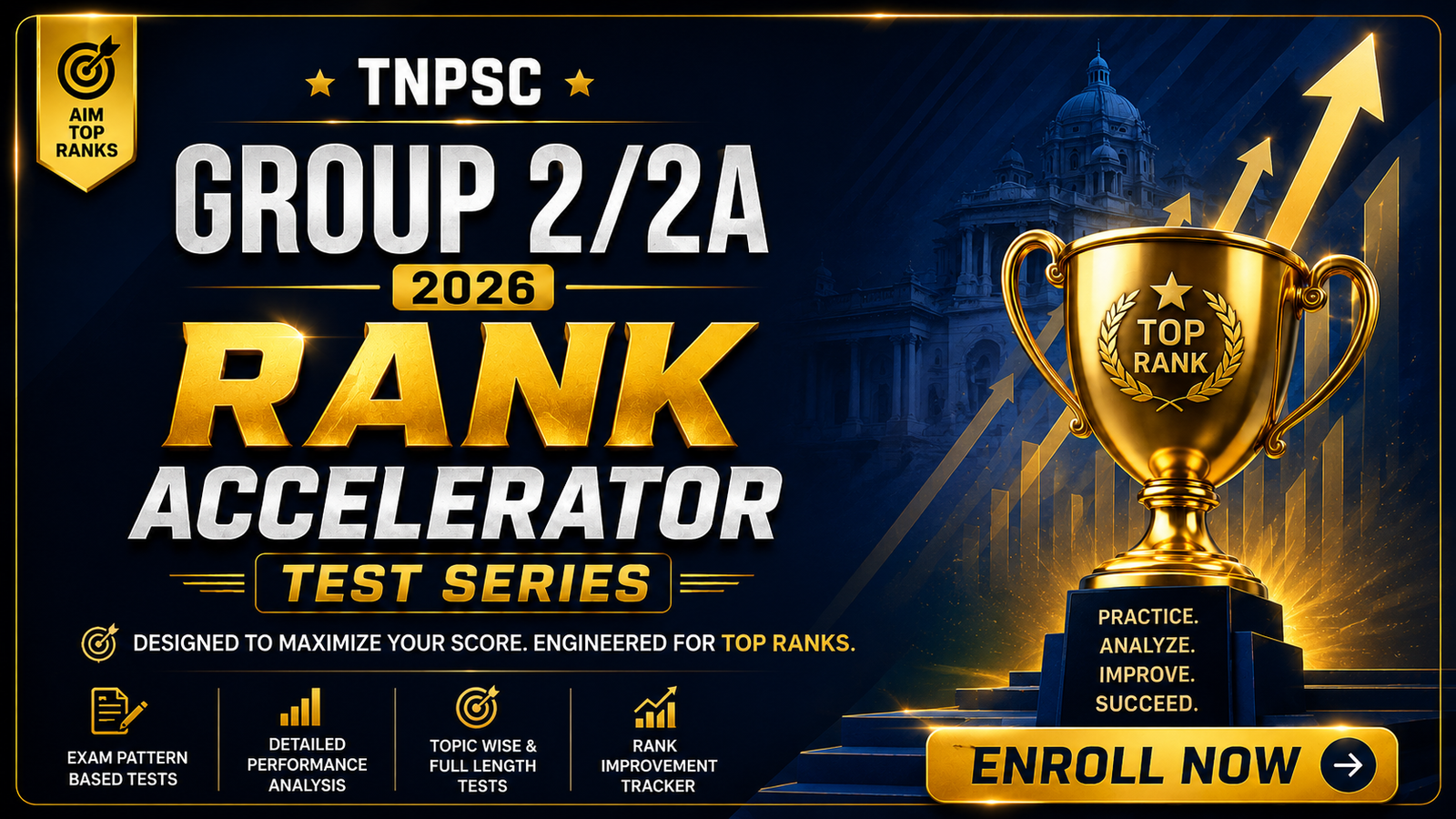 GROUP 2/2A PRELIMS (GENERAL ENGLISH) 2026 RANK ACCELERATOR TEST SERIES